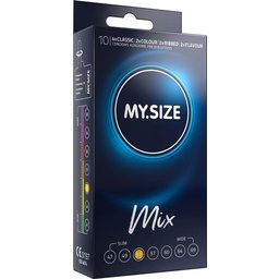 Préservatifs Mix 53 mm - 10 pièces