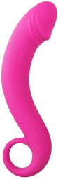 Gode ​​prostatique en silicone rose