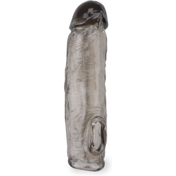 Fourreau pénien noir strié Zeus