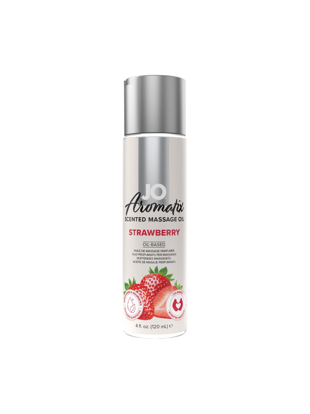 Huile de Massage Parfumée Aromatix Fraise 120 ml