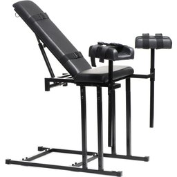 Chaise BDSM d’obéissance extrême - Noir