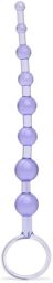 Chapelet Anal Transparent 20,3 cm Violet