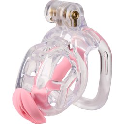 Guardian Chastity Cage Clear