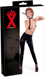 Leggings en latex Noir