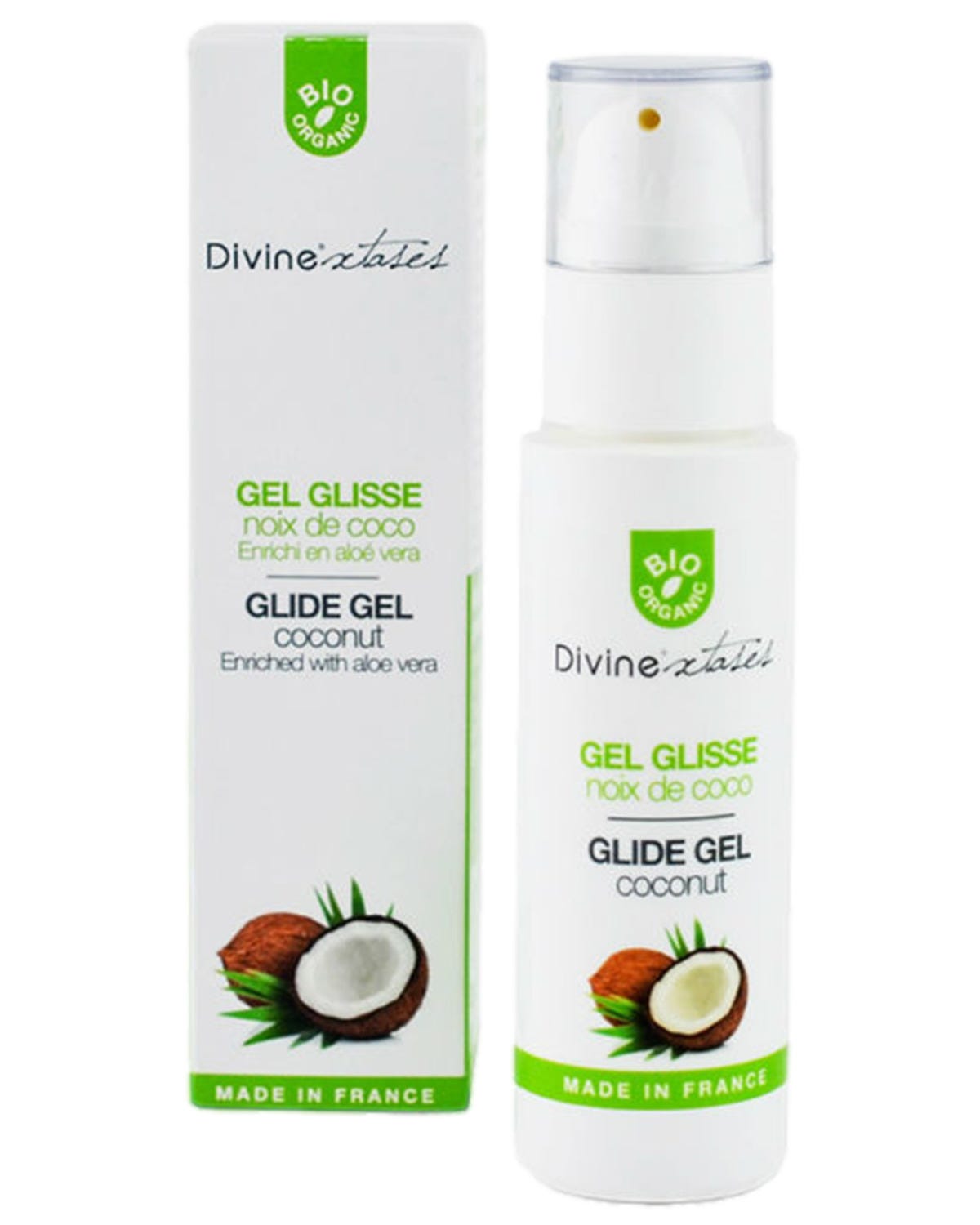 Gel Lubrifiant Bio Parfum Noix de Coco