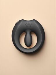 Apis - Anneau vibrant pour couple, contrôlé par application - Noir