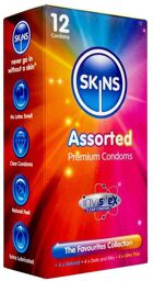 Préservatifs Assortiment Boîte de 12 Bleu