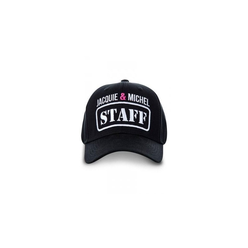 Casquette Jacquie et Michel Staff - noir