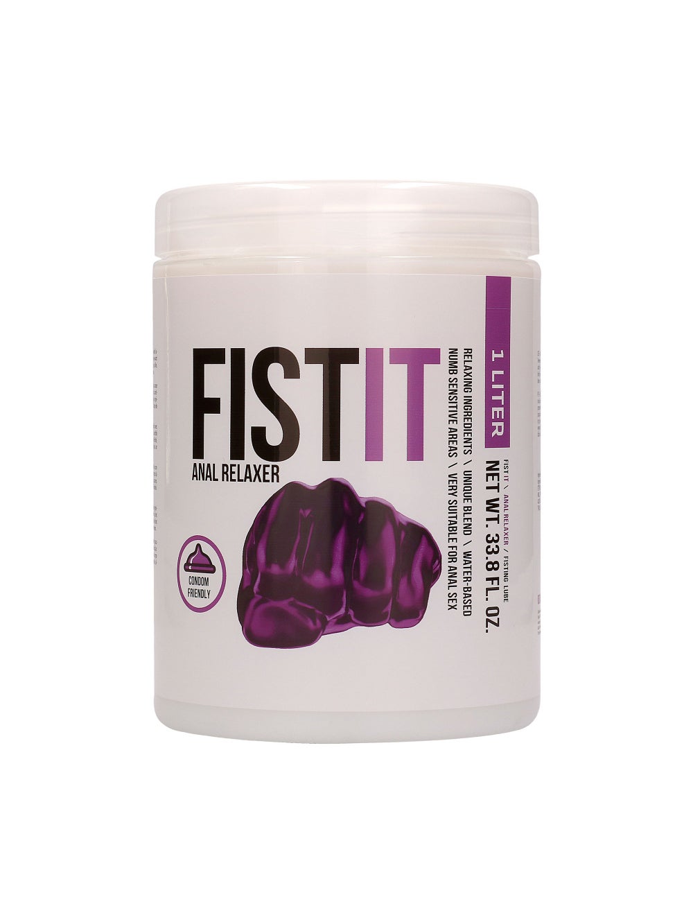 Lubrifiant Fisting Anal Relaxer Pot de 1 Litre
