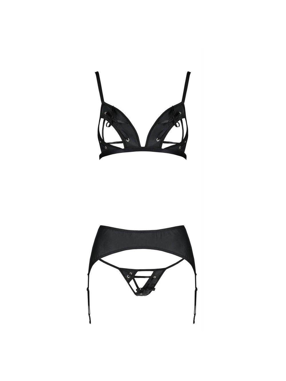 Ensemble 3 Pièces Miley Leather Collection Noir