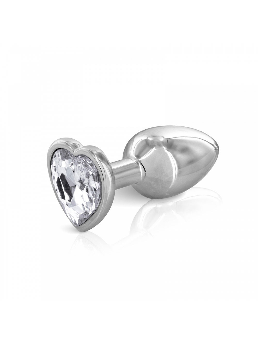 Plug Anal Aluminium Bijou Coeur Gloria S