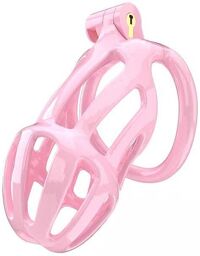 Cage de Chasteté à Pénis - S - Pink - PC02