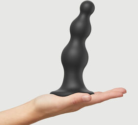 Plug anal BEADS Noir taille L