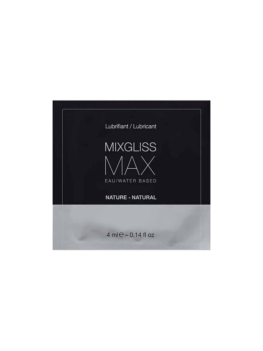 Lubrifiant eau anal Max Nature 4 ml