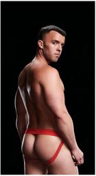 Jockstrap Taille Basse Rouge Rouge
