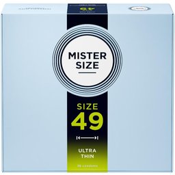 MISTER.SIZE - S Préservatifs Ultra Fins - 36 Pièces