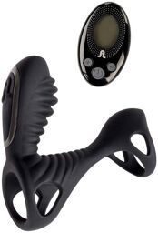 Anneau Vibrant Télécommandé Gladiator F Noir