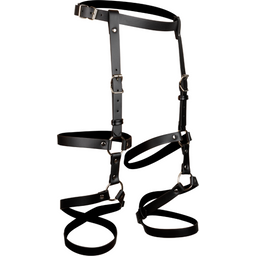 Harnais BDSM similicuir ceinture et cuisses