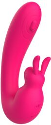 Vibromasseur 2 en 1 G-spot et C-spot USB Kala rose - WS-NV084