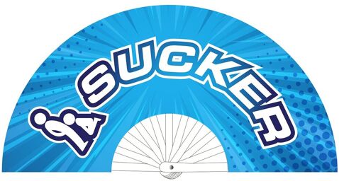 Éventail Sucker 64cm