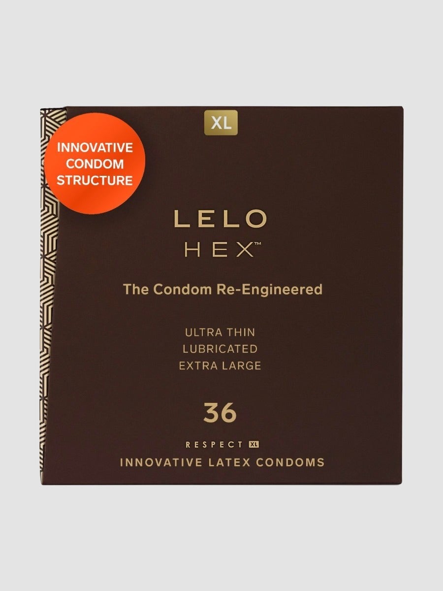 Préservatifs LELO Hex Respect XL boîte de 36