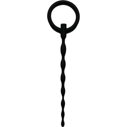 Pénis Plug en silicone avec anneau de retrait