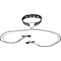 Amor Collier avec Pinces à Tétons