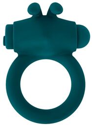 Bunny Buzzer Cockring - Teal
