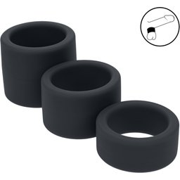 Pack 3 Ball Strap en Silicone Liquide