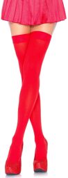 Bas Classiques Opaques Rouge