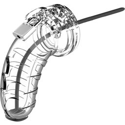 16 Cage de Chasteté avec Plug Pénien