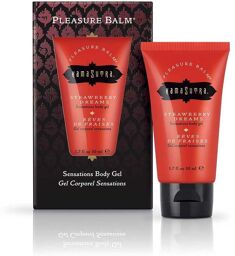 Gel corporel Pleasure Balm rêves de fraises 50 ml