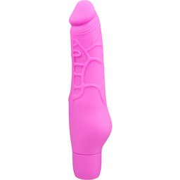 Vibromasseur réaliste en silicone rose