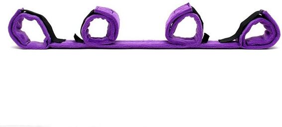 Barre d'Écartement Violette avec 4 Menottes