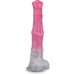 Gode godemichet ventouse cheval Aldo gode vaginal ou anal homme ou femme - Rose