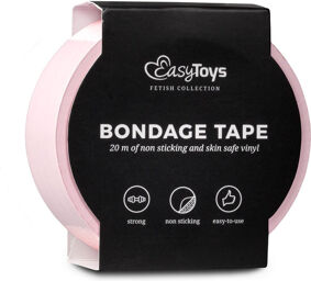 Ruban de bondage flexible et non adhésif pour jeux sensuels