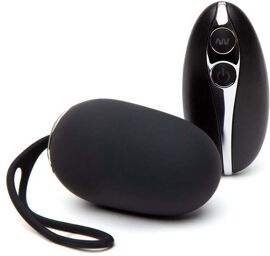 Oeuf vibrant télécommandé Supersex Noir