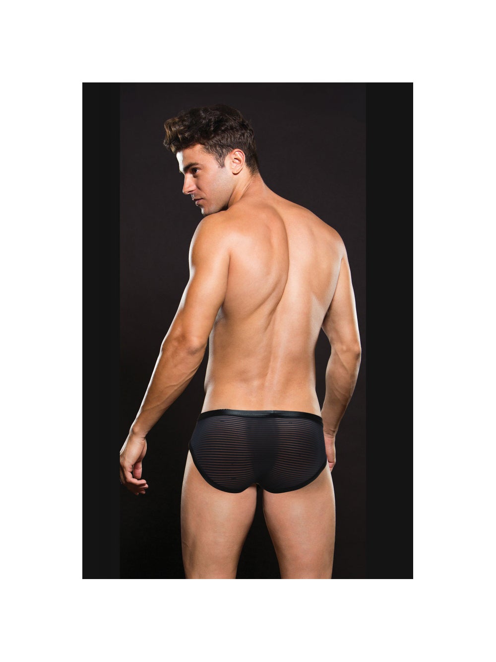 Slip Locker Room Laçage Noir