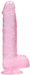 Gode Jelly Réaliste 15cm Rose
