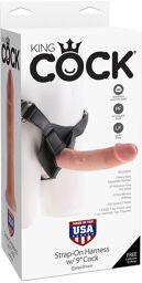 Gode ceinture réaliste - 23 cm