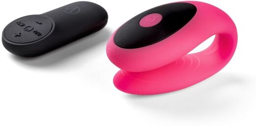 Stimulateur Vibrant G-Spot et Clitoridien E12 Rose