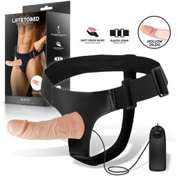 Eleto Harnais avec Dildo Creux et Vibrations