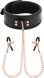 Collier avec pinces à tétons