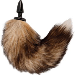 Plug en silicone queue naturelle 10 cm