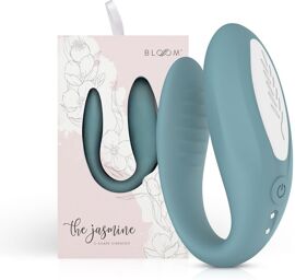 Le vibromasseur Jasmine en forme de C - Vert