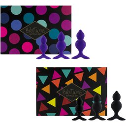 Coffret 3 Plugs Anal Bibi Twin