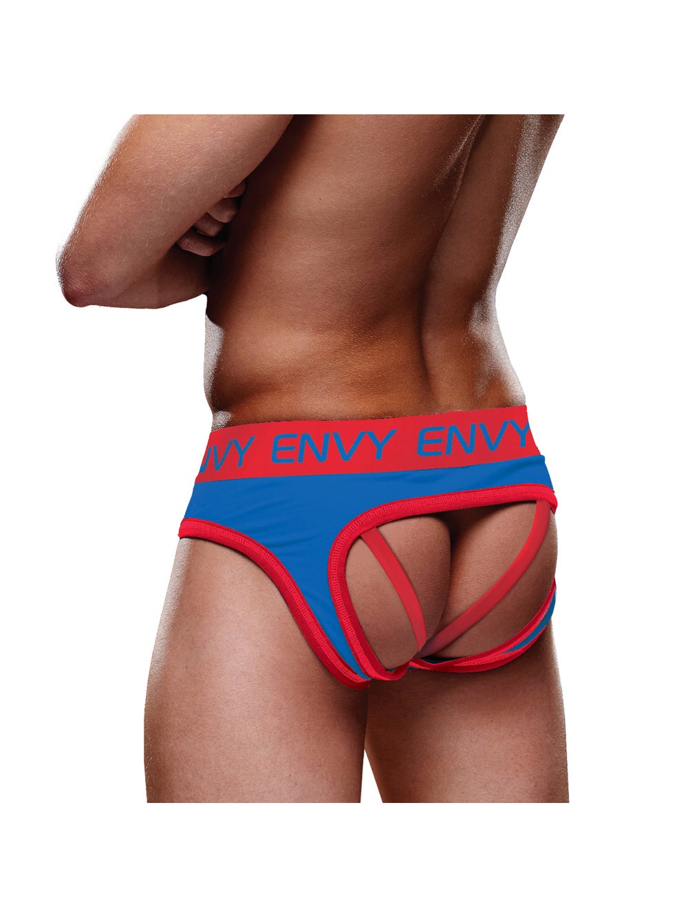 Jockstrap Solid Bleu & Rouge