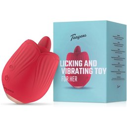 Vibromasseur Rose - Léchage et Vibrations