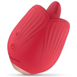 Vibromasseur Rose - Léchage et Vibrations