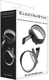 Cockring et Ballstretcher Bandes Electrostim Electrosex 70mm